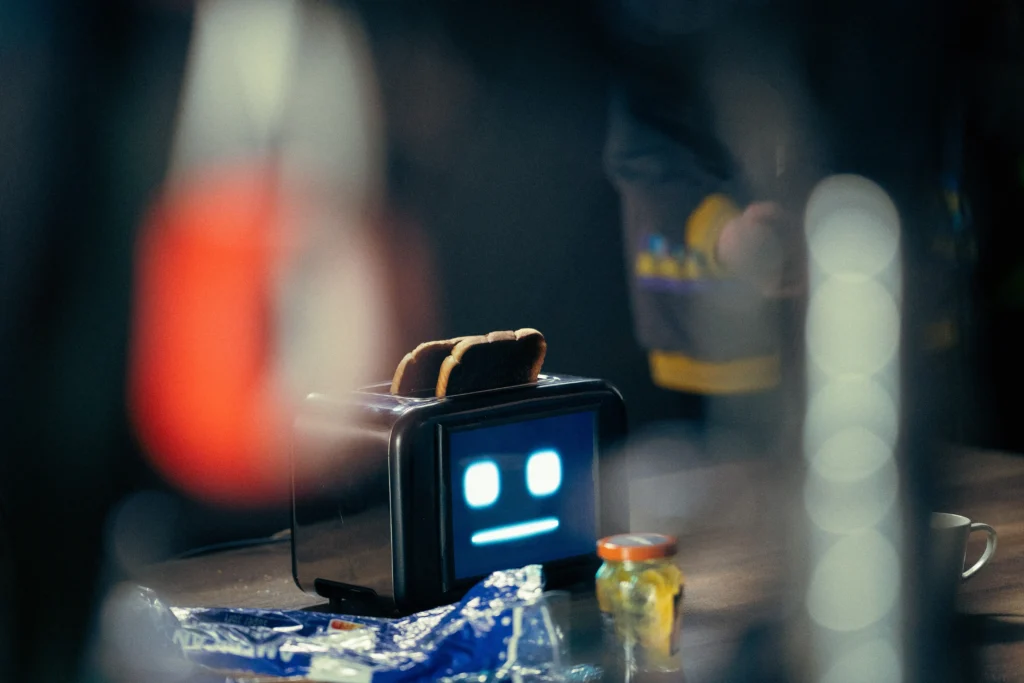Toast verbrannt